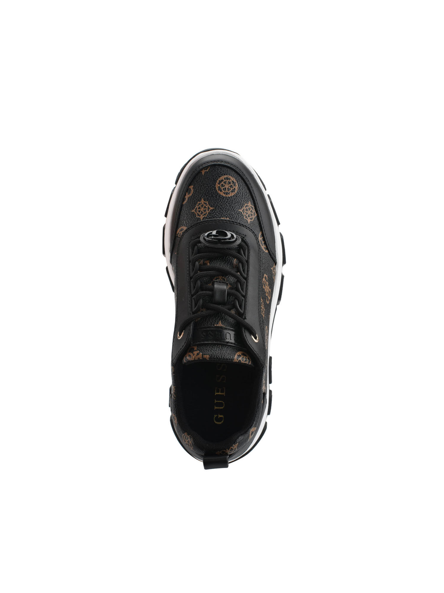 Guess black trainers outlet