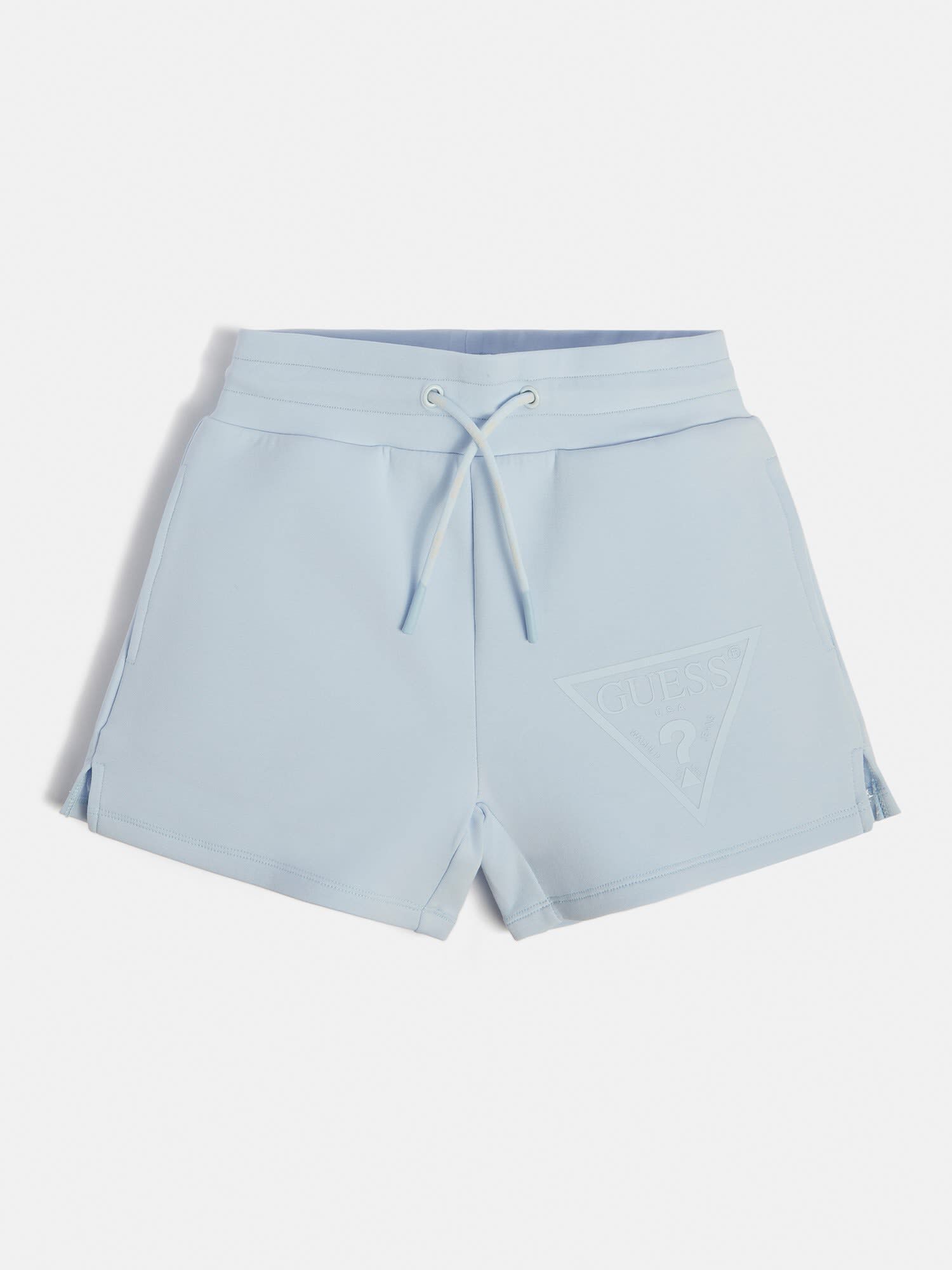Shop GUESS Online Front logo active shorts