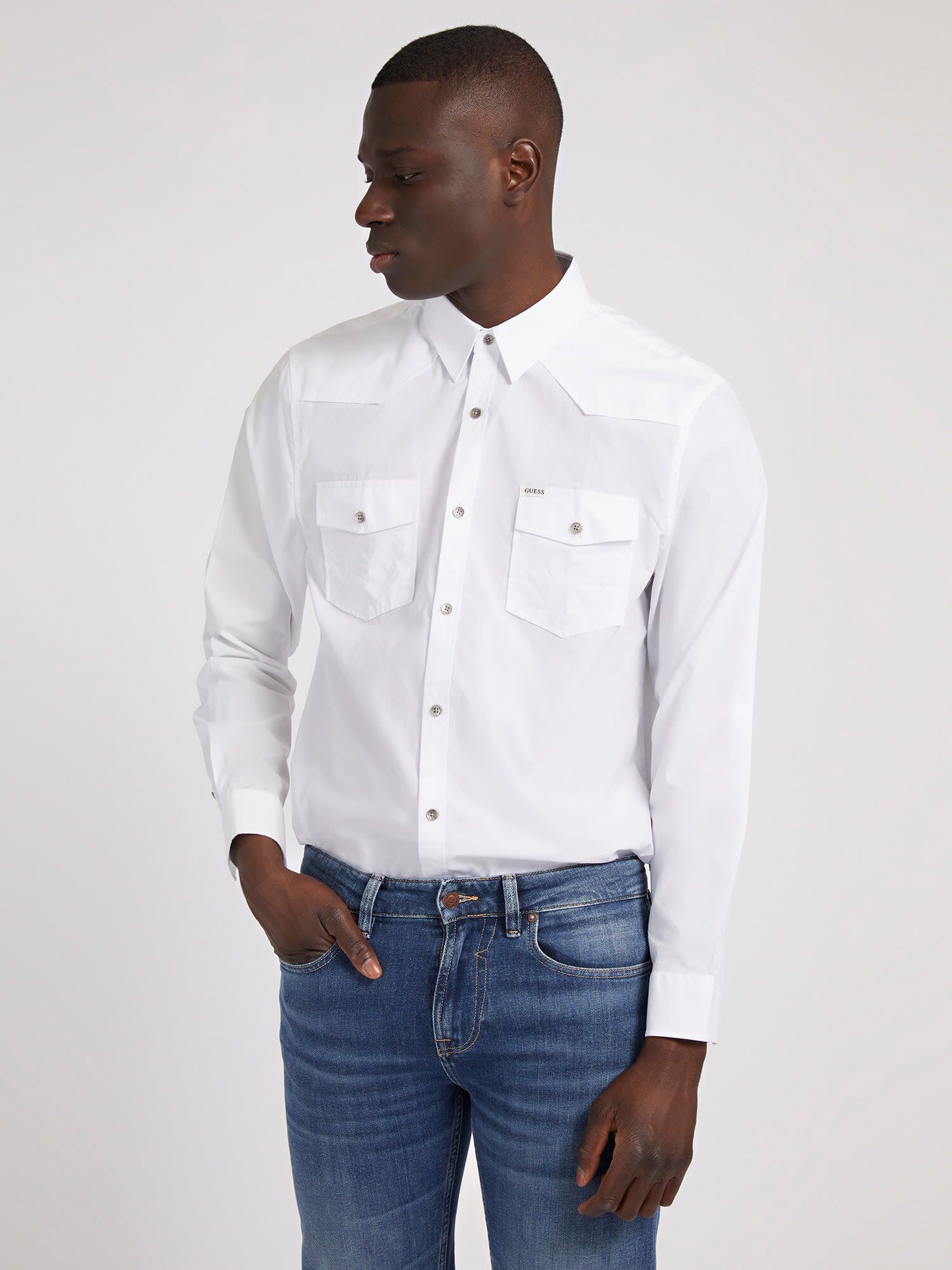 Guess slim store fit shirts