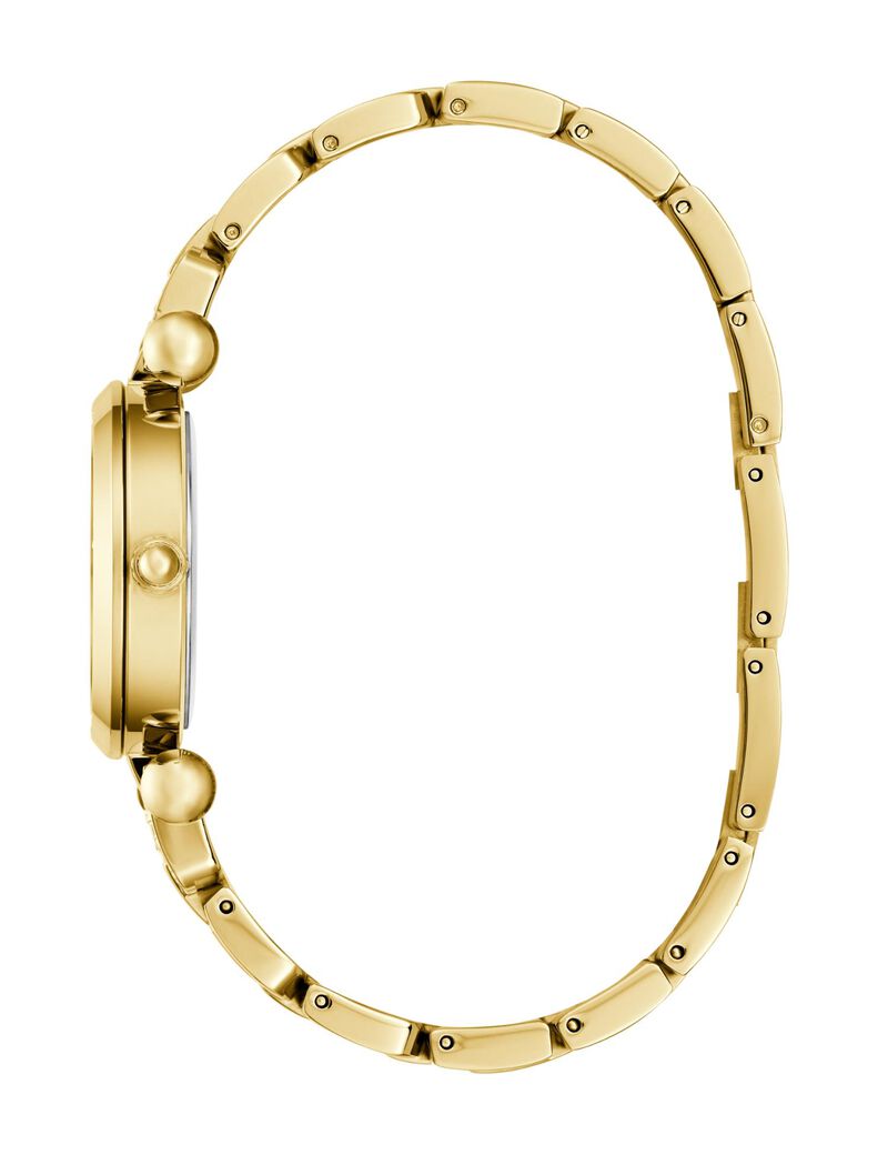 Ladies Gold Tone Analog Watch