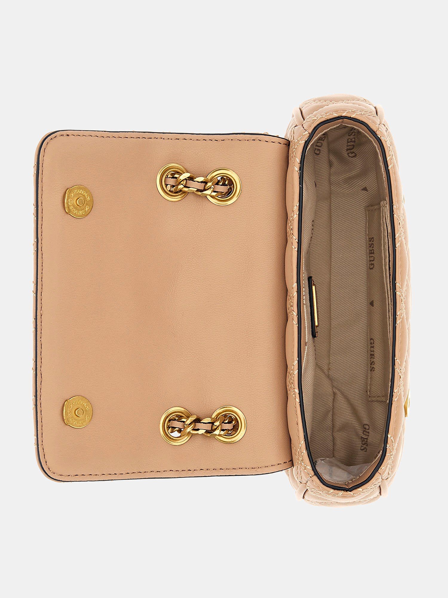 Guess kaylee quilted mini crossbody on sale