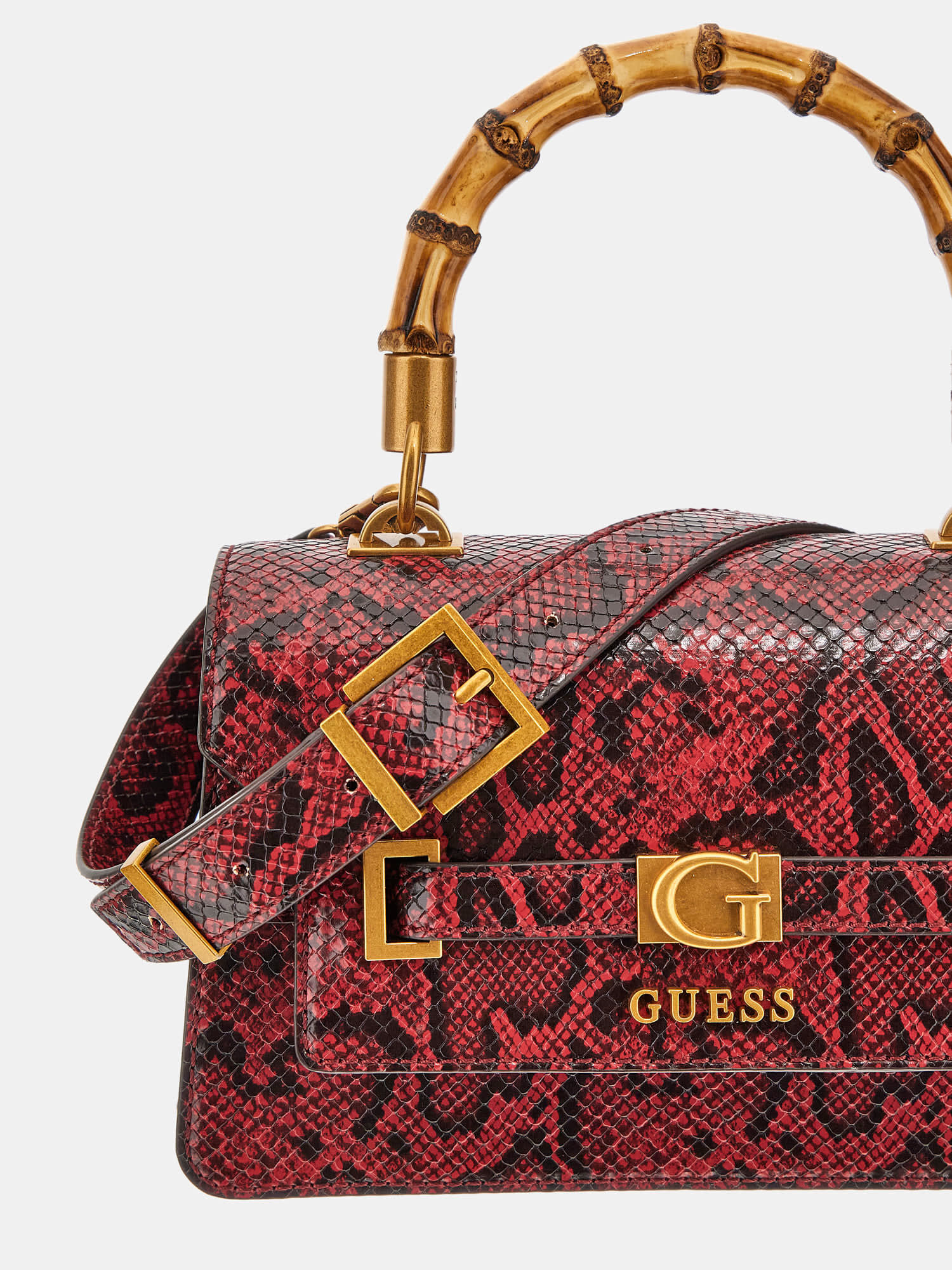 Guess bag snakeskin clearance