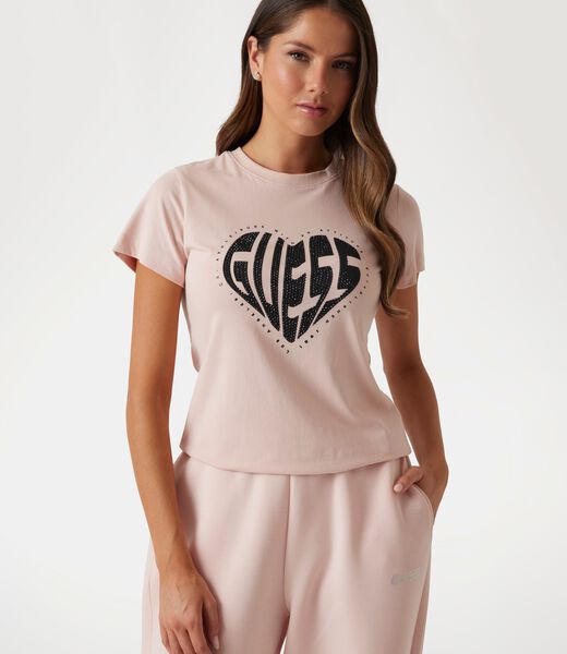 تي شيرت جوليا مرصع بأحجار الراين