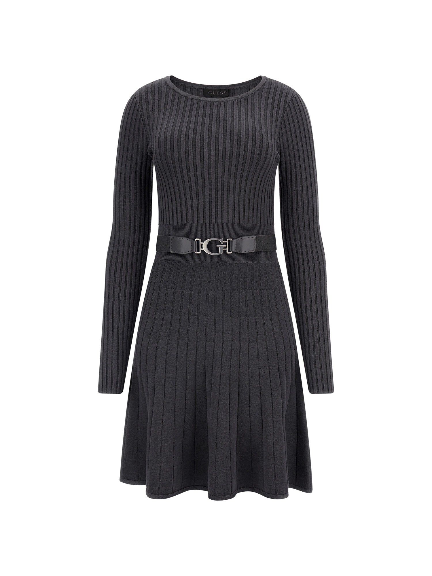 Shop GUESS Online Long Sleeve Knit Dress