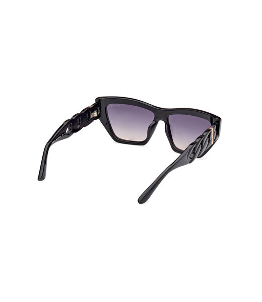 Geometric plastic sunglasses