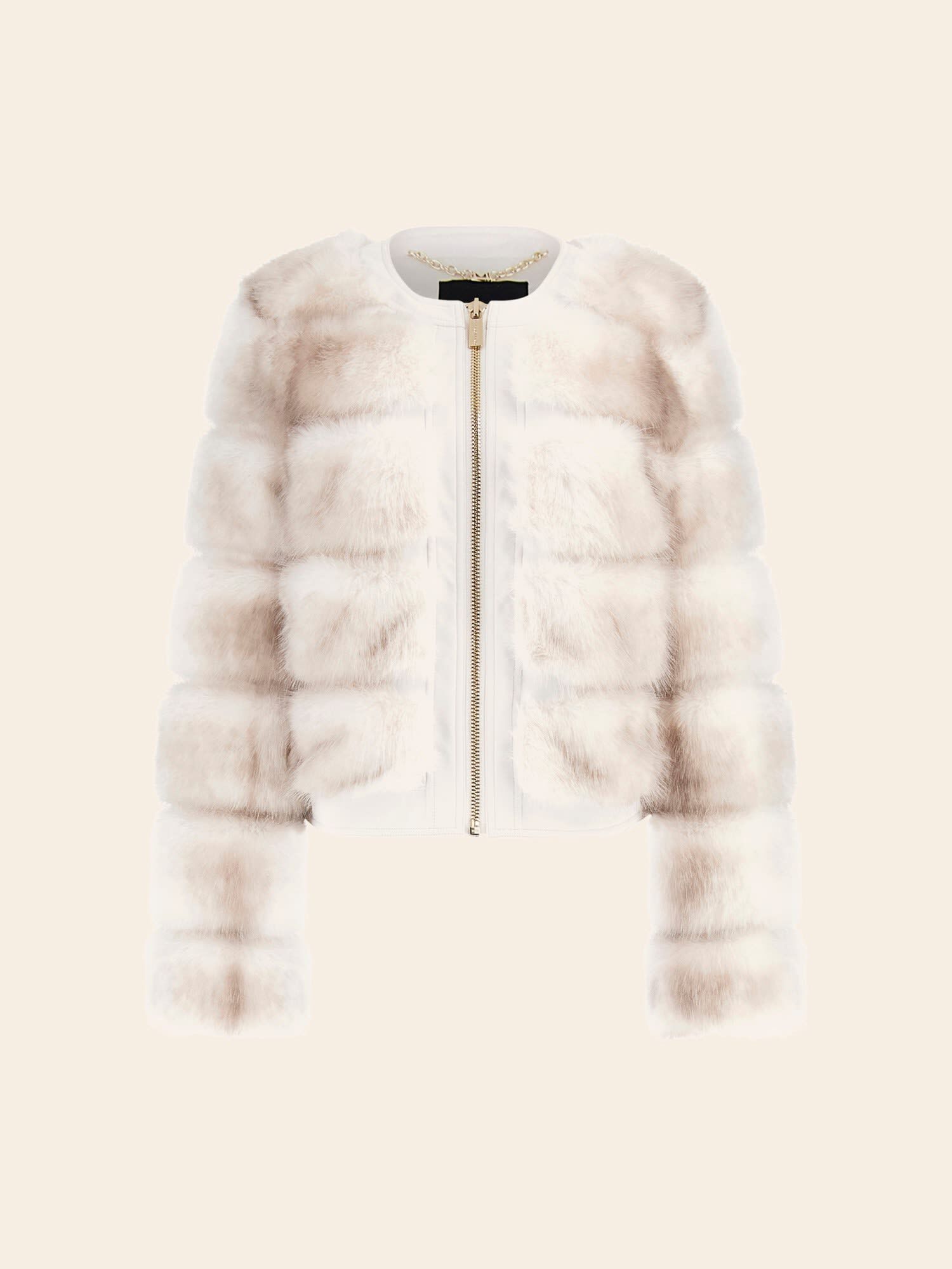 Guess faux fur jacket best sale