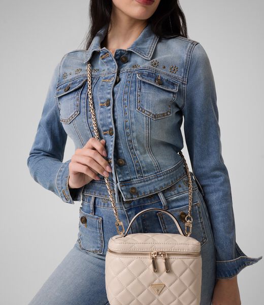 جيس juliet quilted canister bag