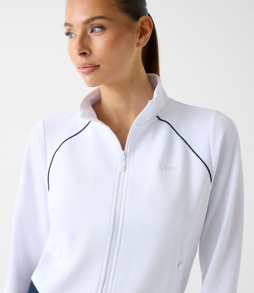 SARAH PIQUE HN FULL ZIP JACKET