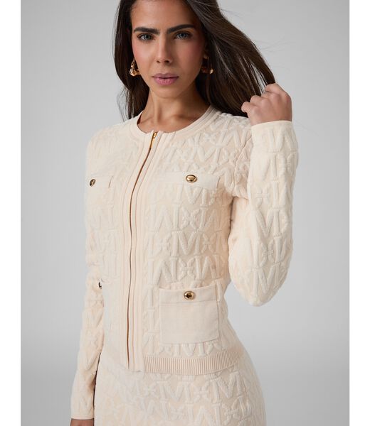 جيس marciano zipped cardigan