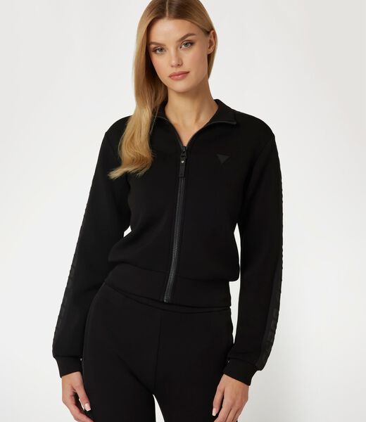 Side logo tape sweatshirt