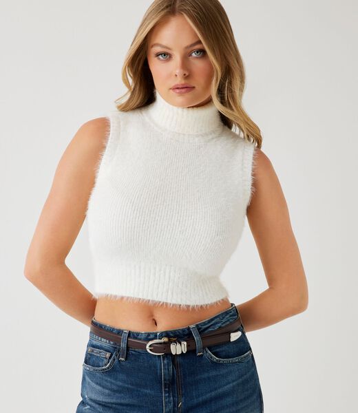 Sleeveless sweater