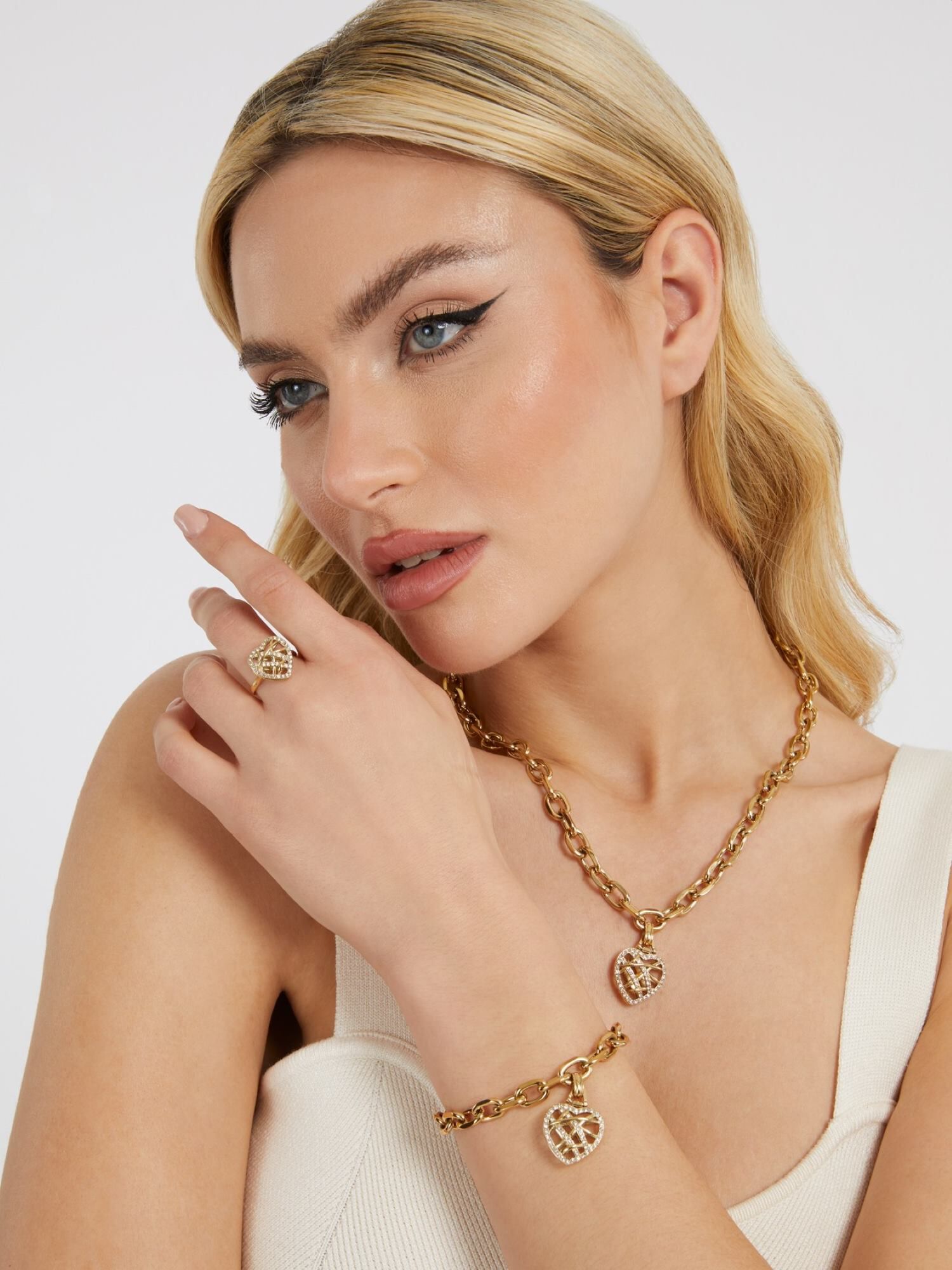 Heart Cage Women S Ring