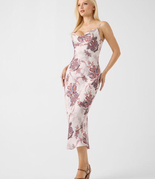 Satin midi dress Satin midi dress
