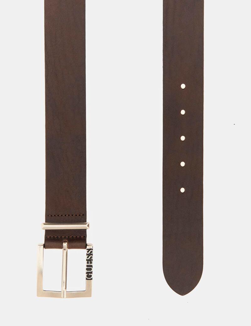 Leather belt