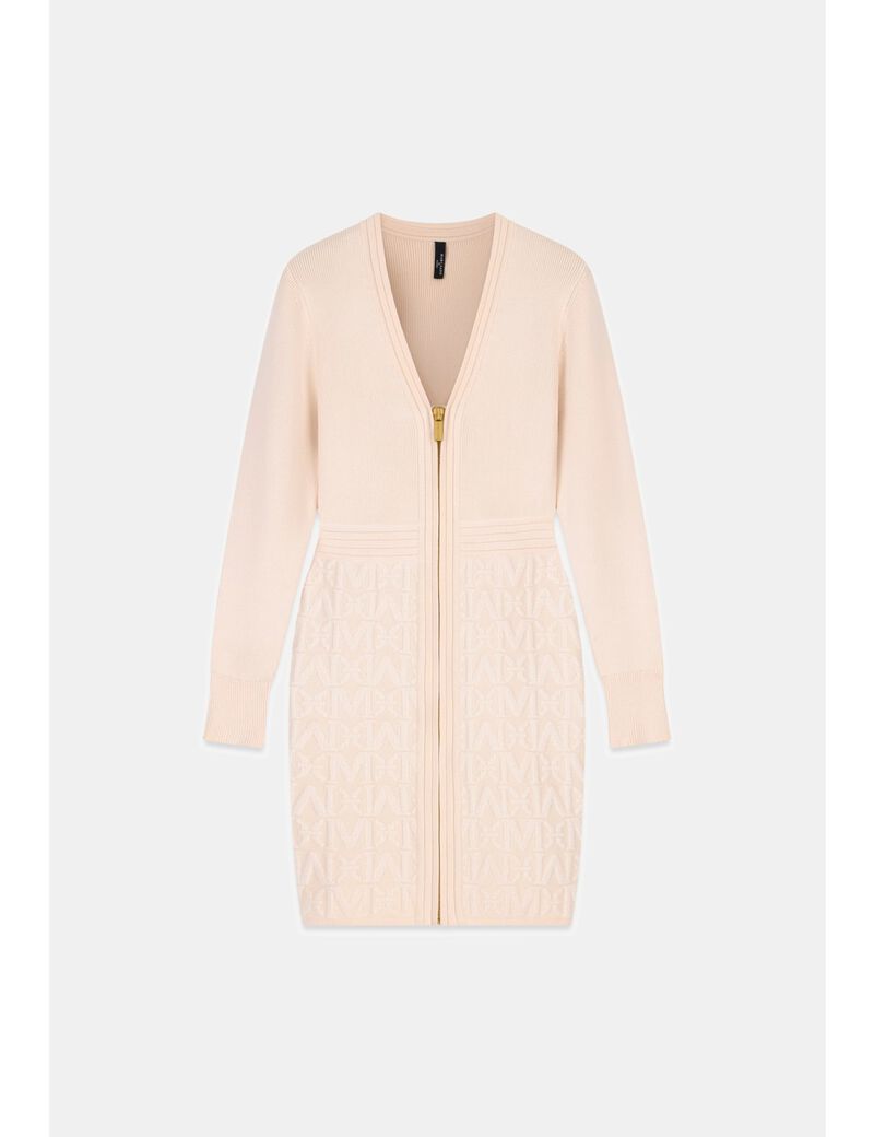 guess marciano full zip mini dress