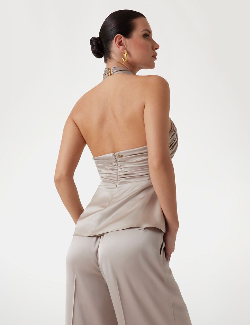 Marciano halter-neck top