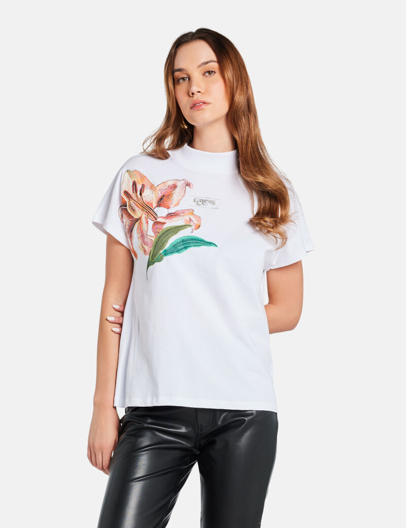 SL MOCK NK LILY TEE