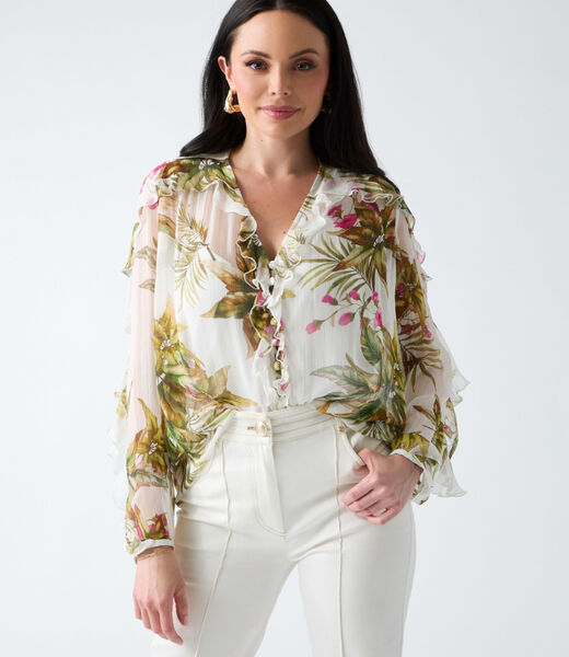 Hassana v-neck blouse