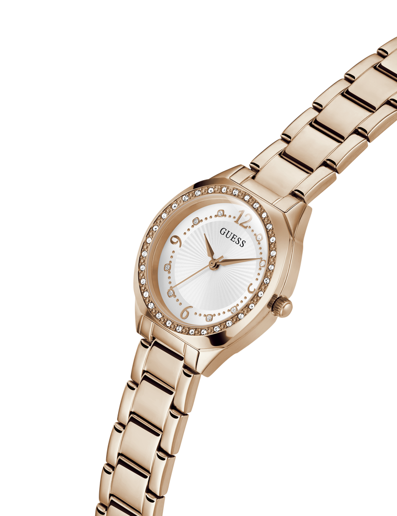 Ladies Rose Gold Tone Analog Watch