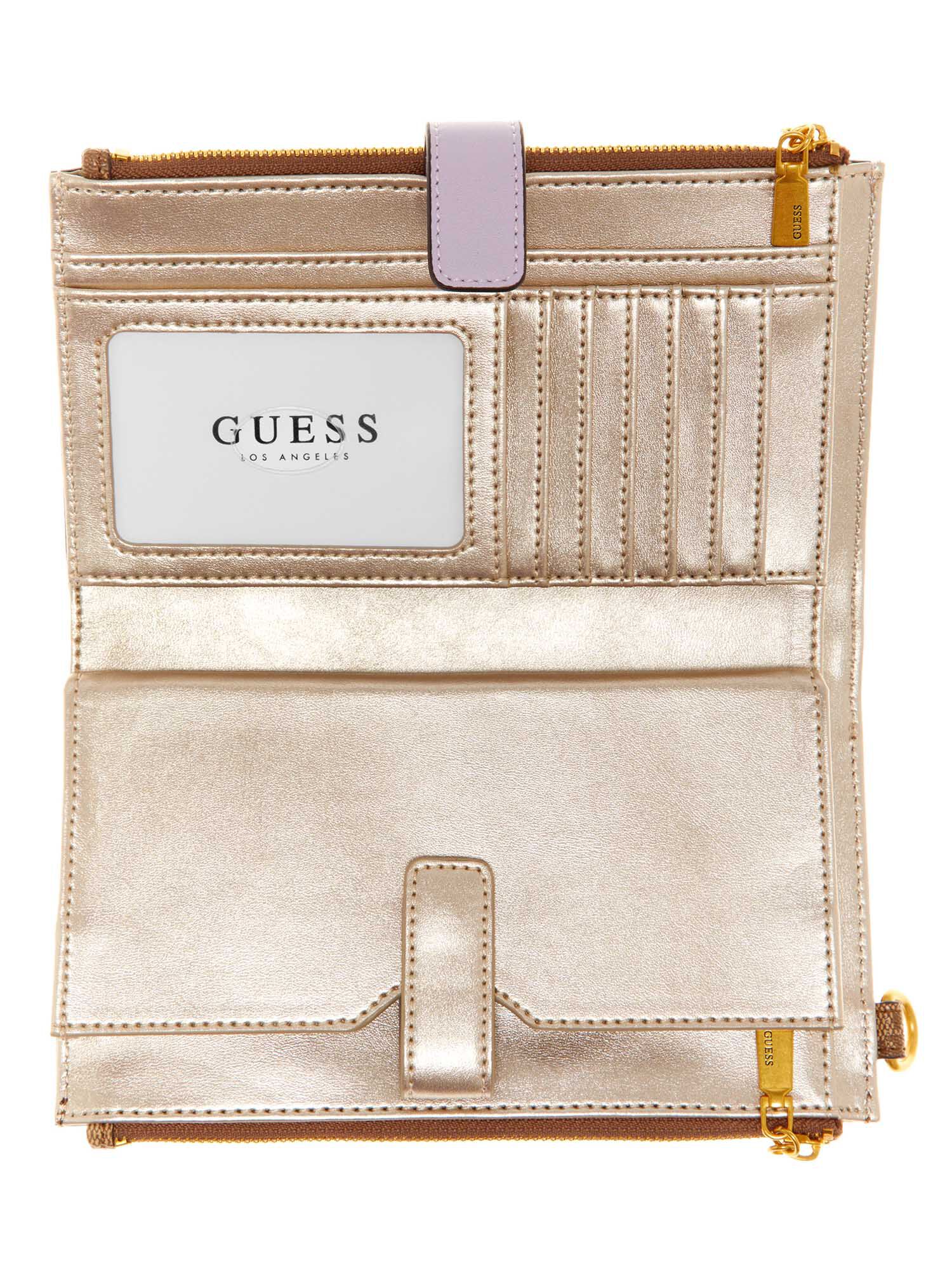 Shop GUESS Online Izzy Slg Double Zip Organizer