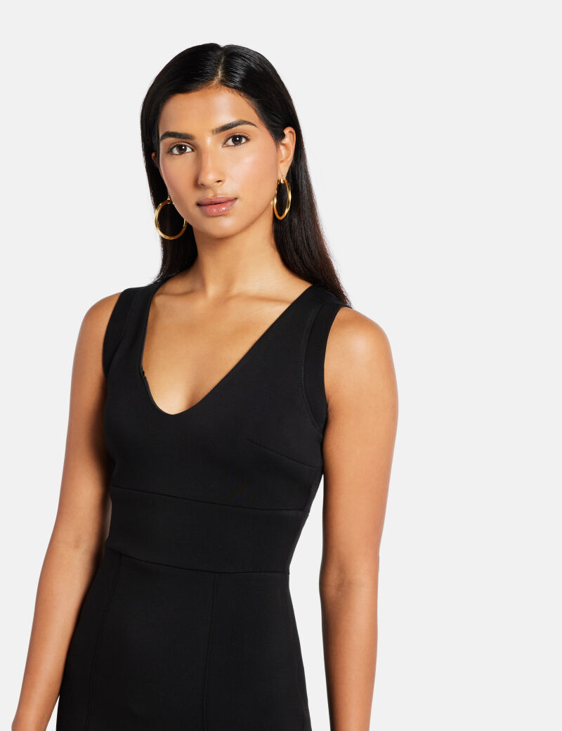 Scuba bodycon mini dress