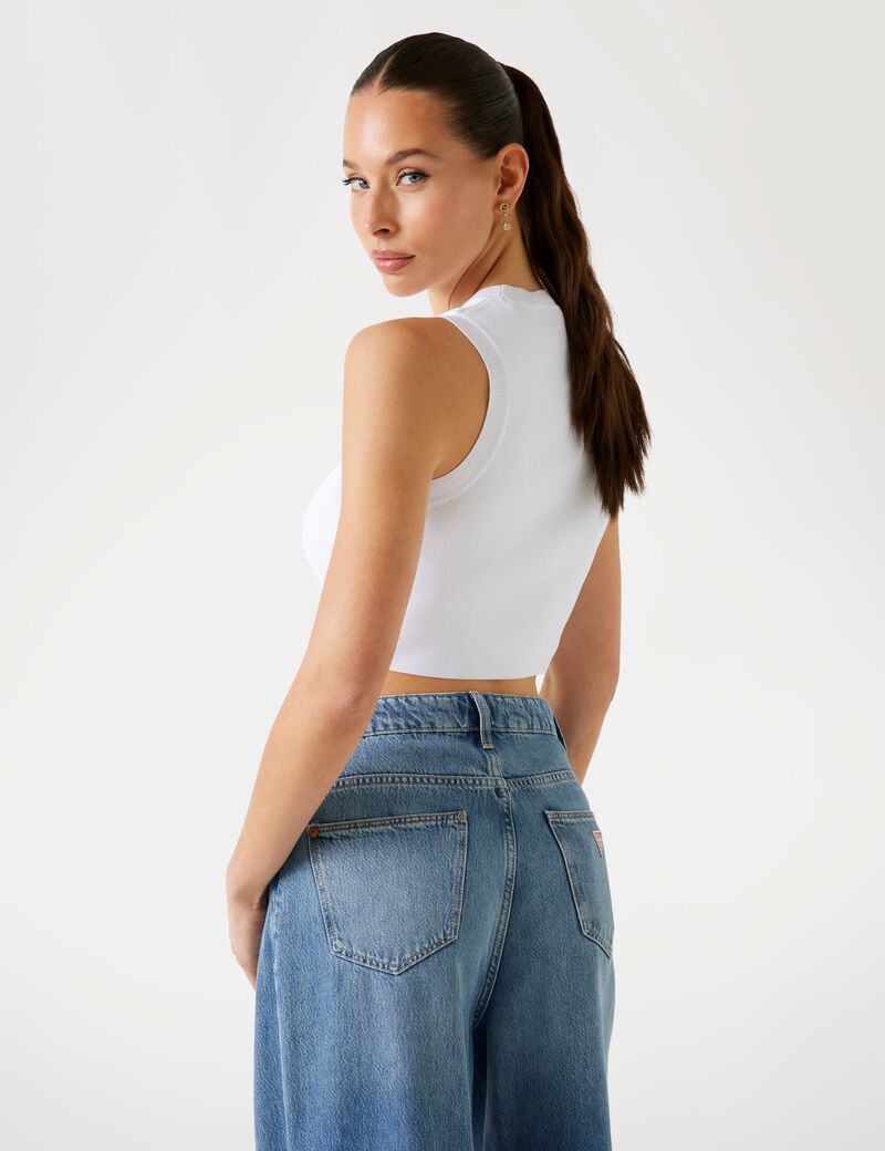 Small triangle tank top