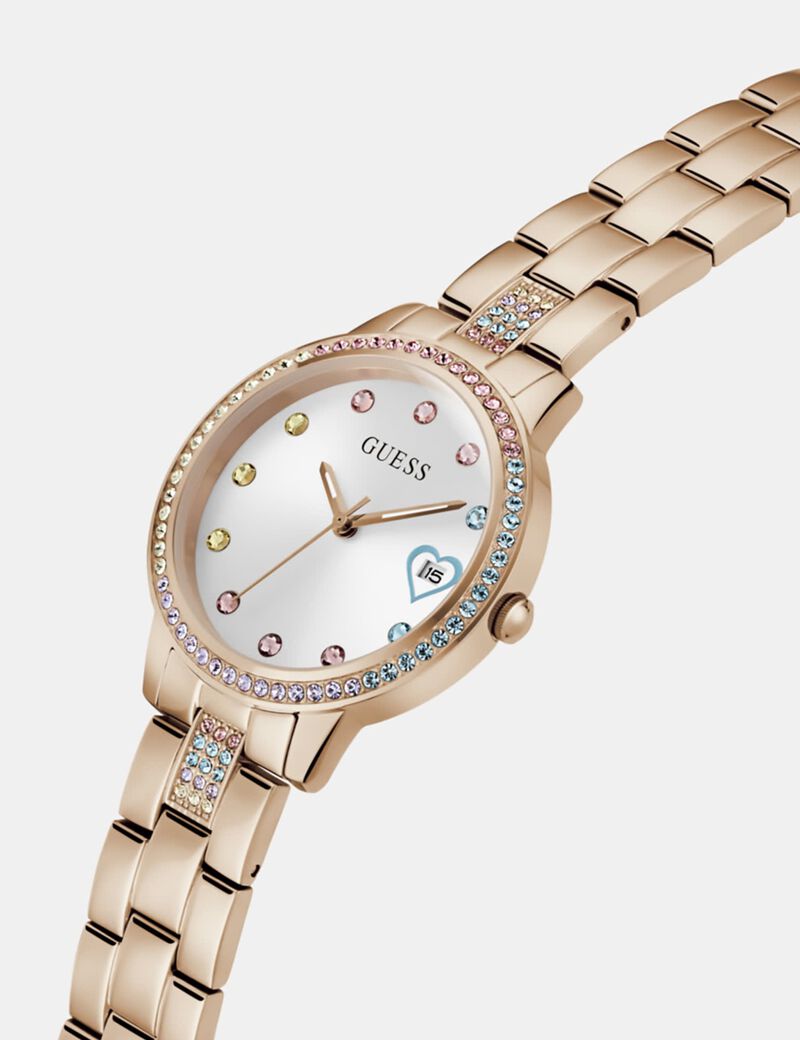 ساعة تناظرية كريستالية