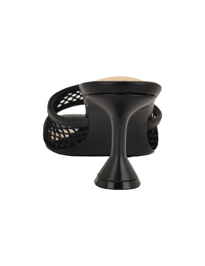 Kebba Mesh Squared Toe Slip-On Dress Sandals