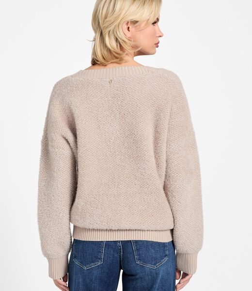 Oversized fuzzy sweater