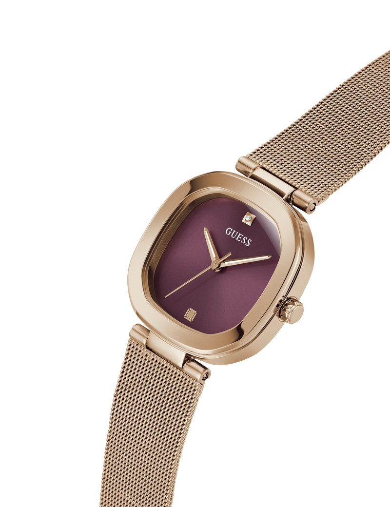 Ladies Rose Gold Tone Analog Watch