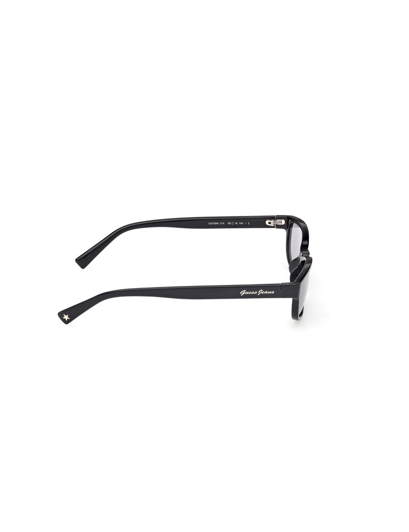 Rectangle metal sunglasses