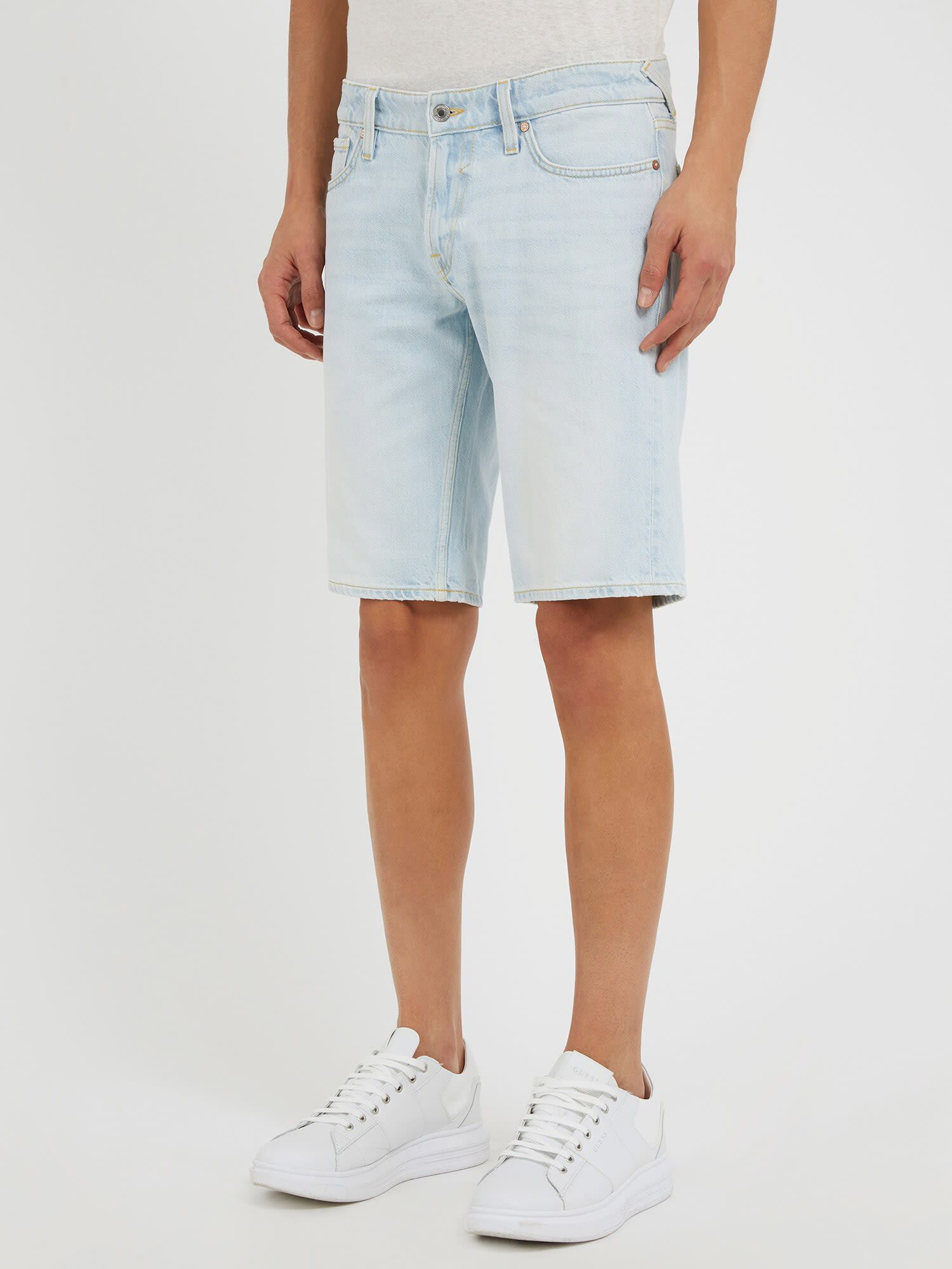 Shop GUESS Online Denim shorts