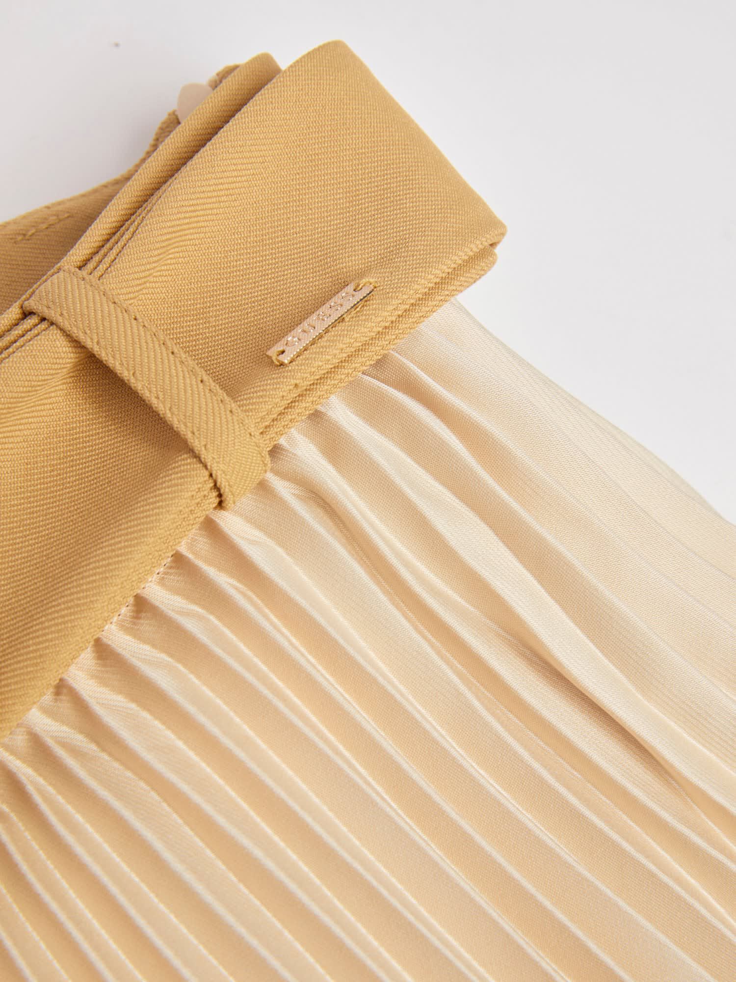 Shop GUESS Online Asymmetrical Pleated Skirt