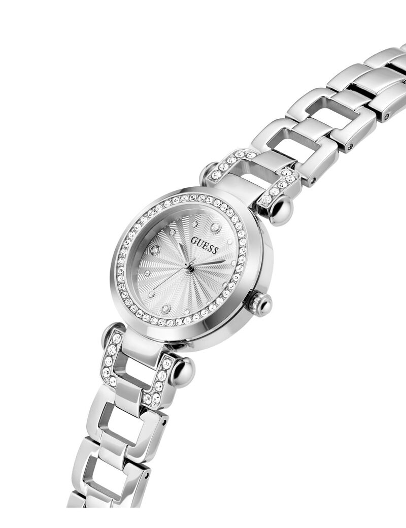 Ladies Silver Tone Analog Watch