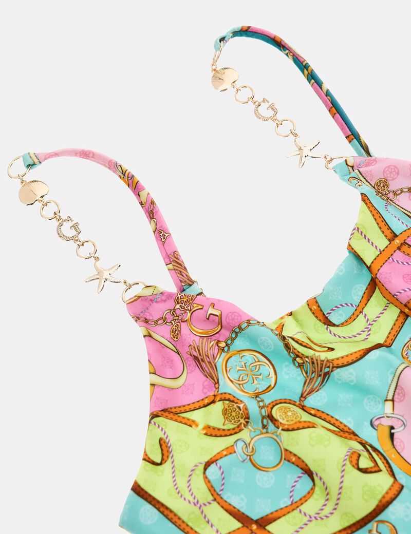 ملابس سباحة بطبعة من قطعة واحدة