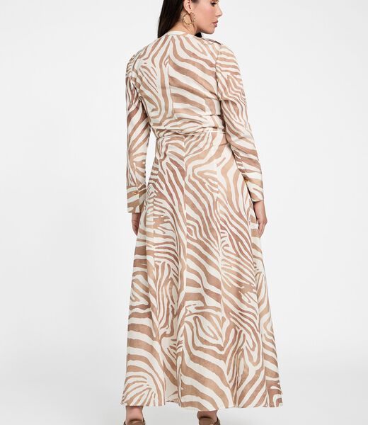Marciano animal-print long dress