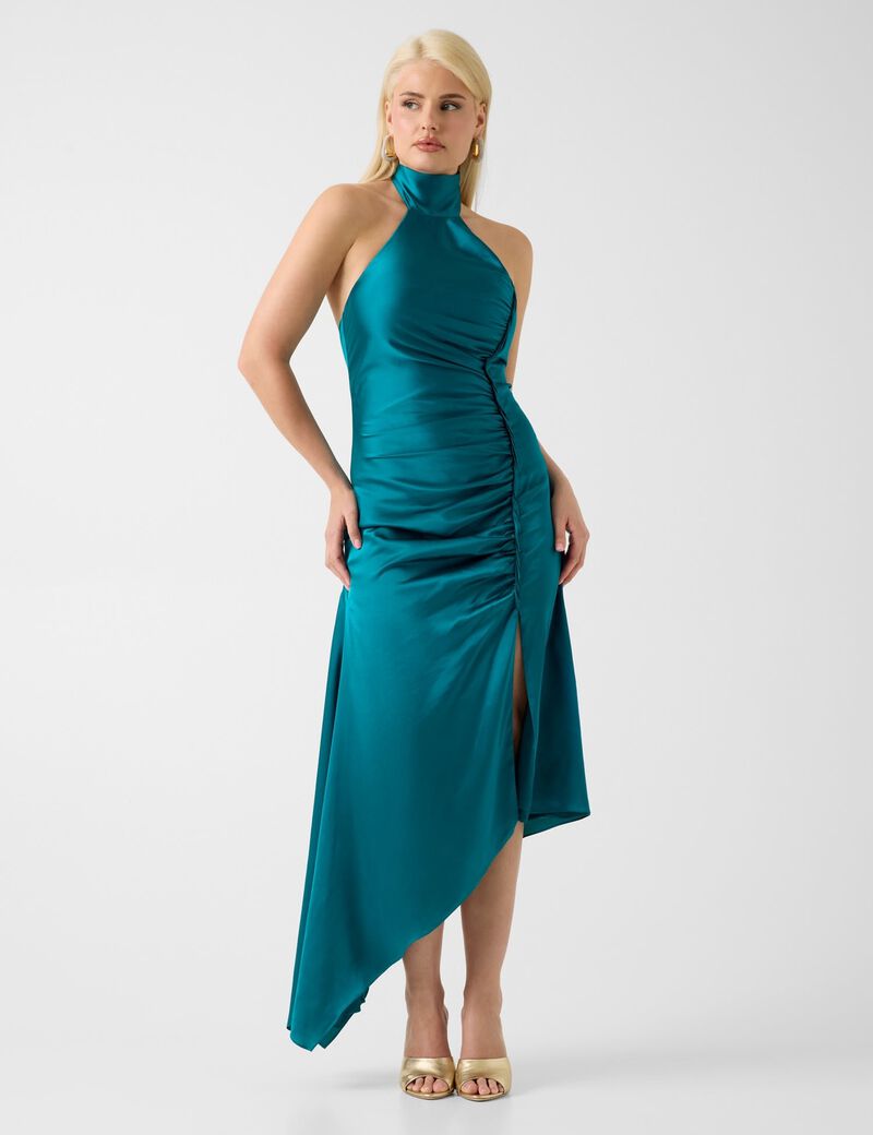 Marciano halter-neck midi dress