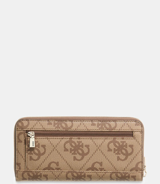 Janie Logo Large Zip Around