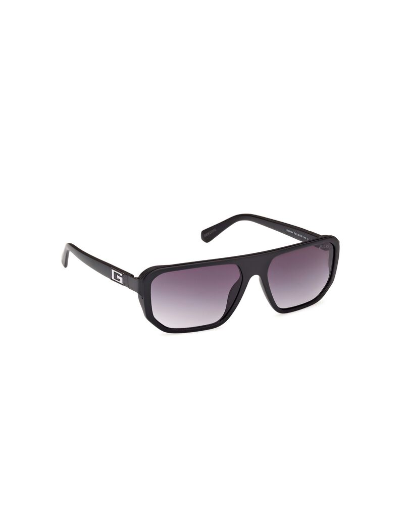 Injected Sun Glasses M Matte Black Gradient Smoke