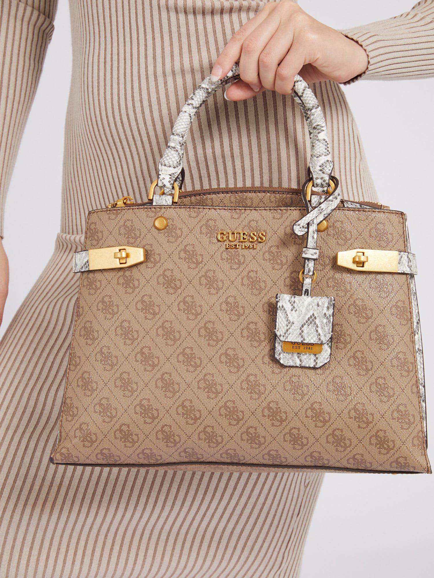 Zadie Logo Girlfriend Satchel