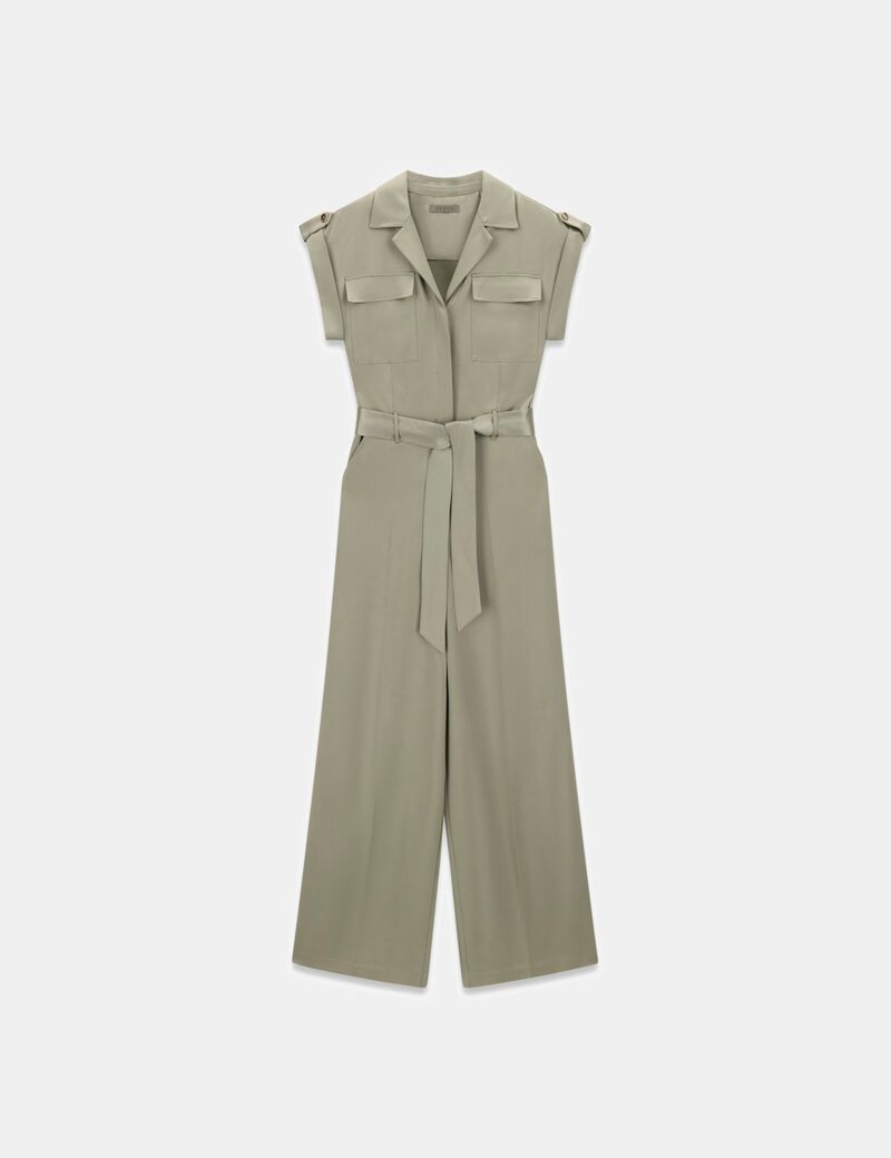Satin jumpsuit