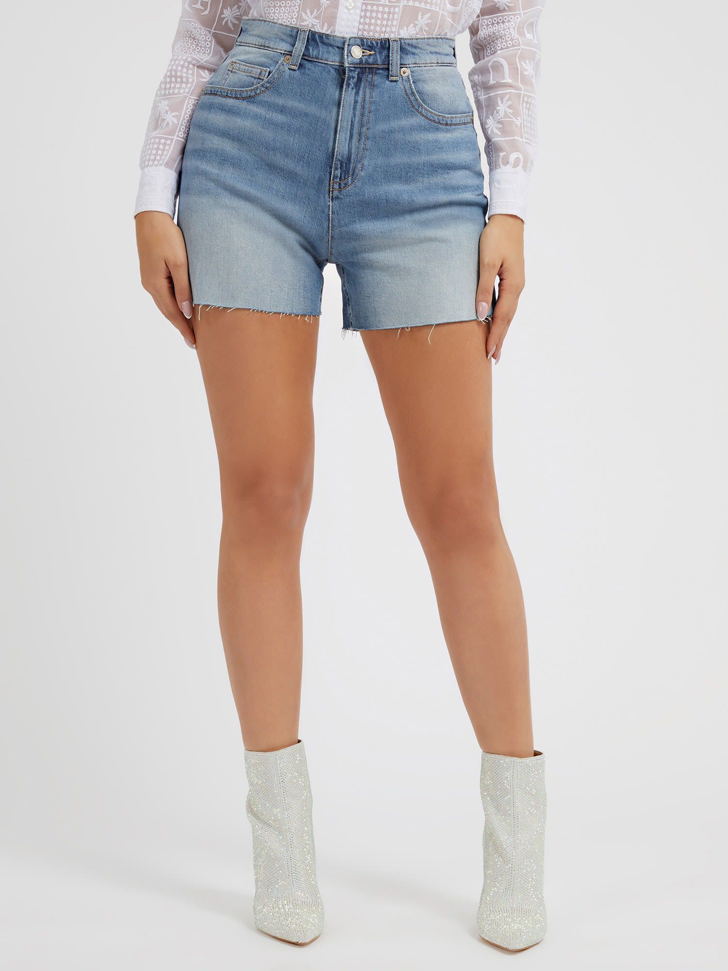 Guess shorts mens sale