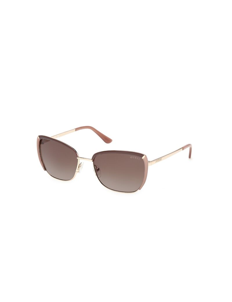 Square full rim sunglasses