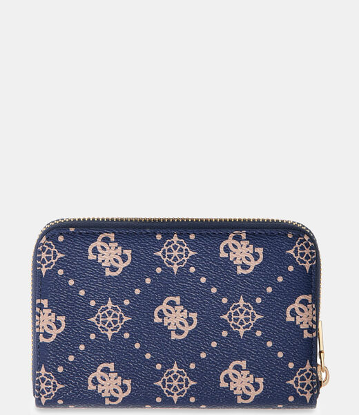 Emelie Logo Medium Zip Around