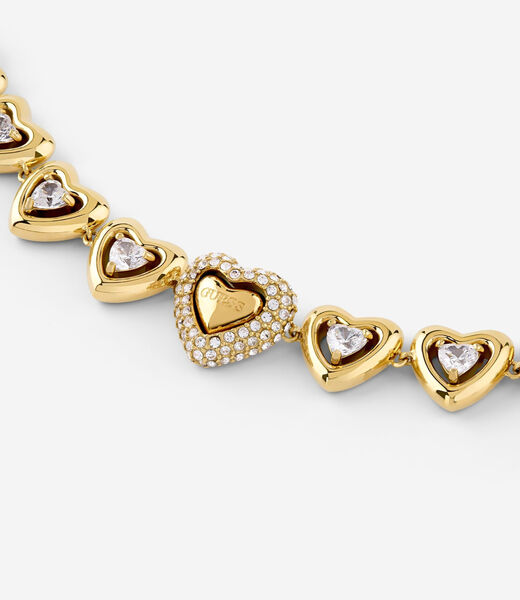 12-16" multi hearts chocker