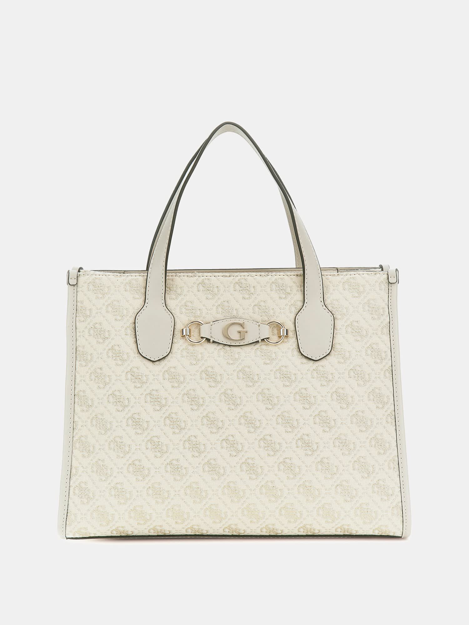 Guess cream handbag clearance