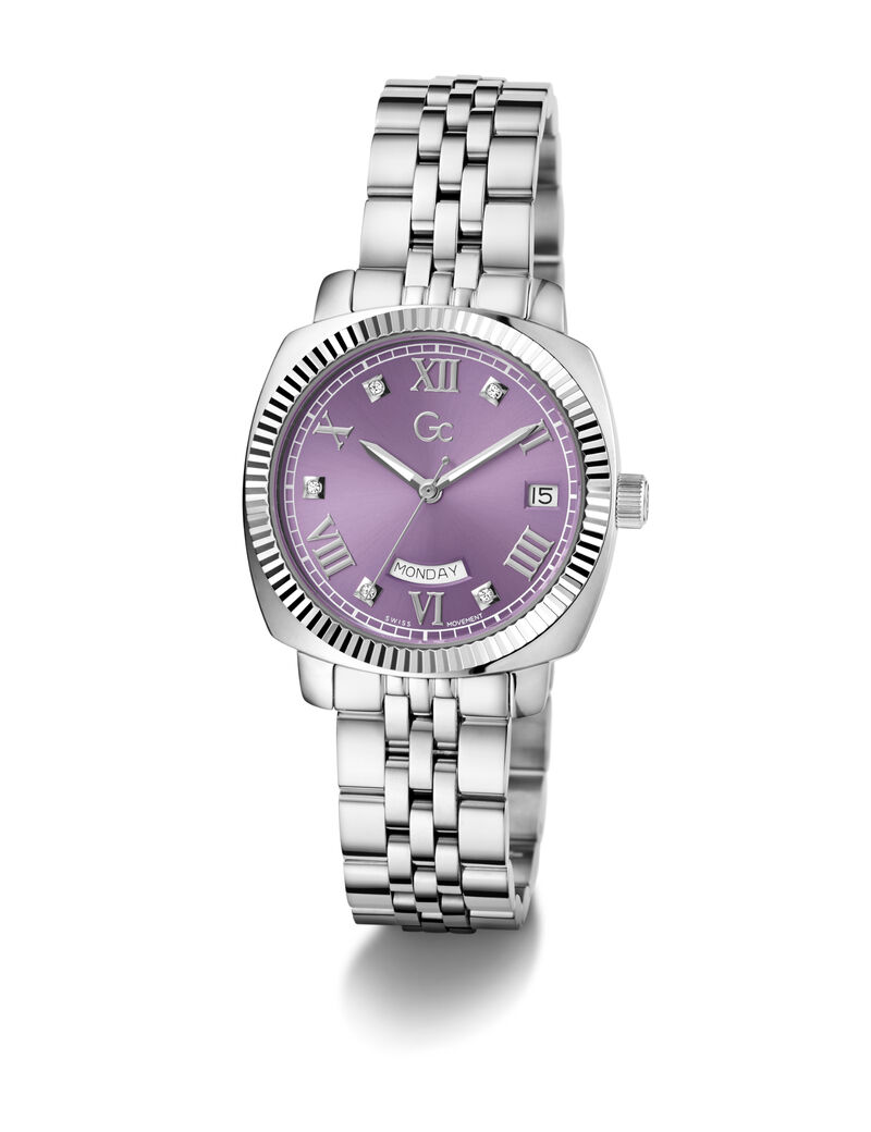 Gc Flair Coussin Lady mid size metal watch
