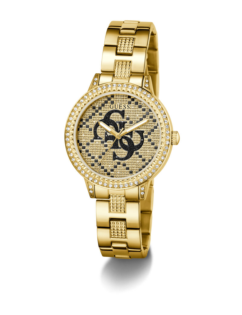 Ladies Gold Tone Analog Watch