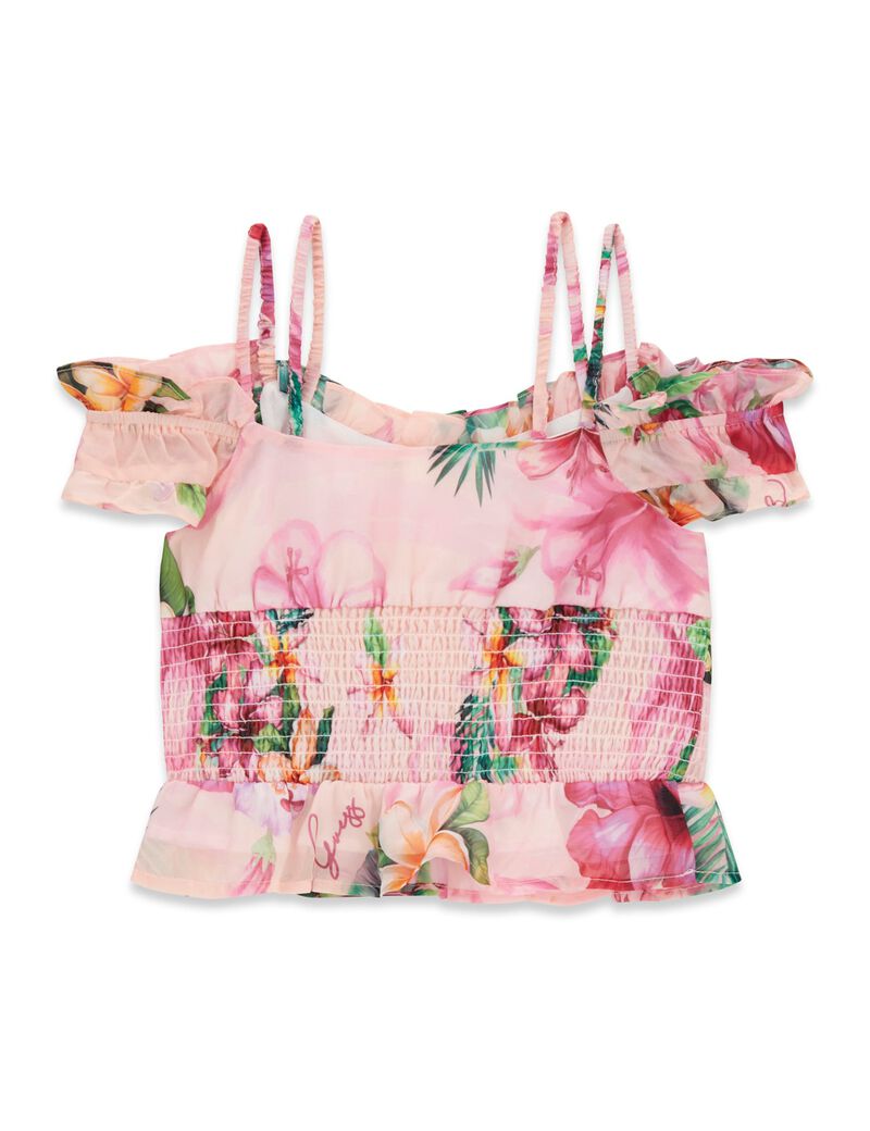 Chiffon sleeveless tank top