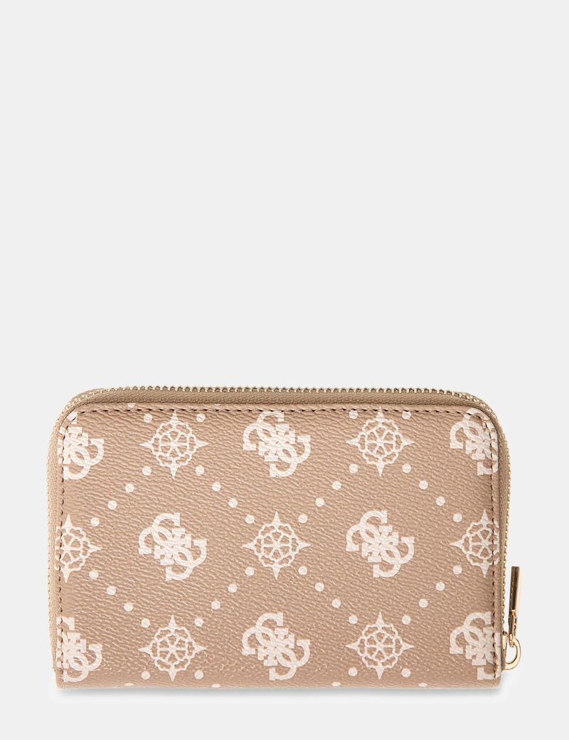 guess emelie logo medium zip around